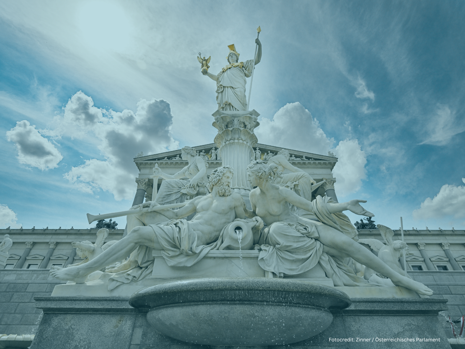 Pallas Athene Brunnen Österreichisches Parlament